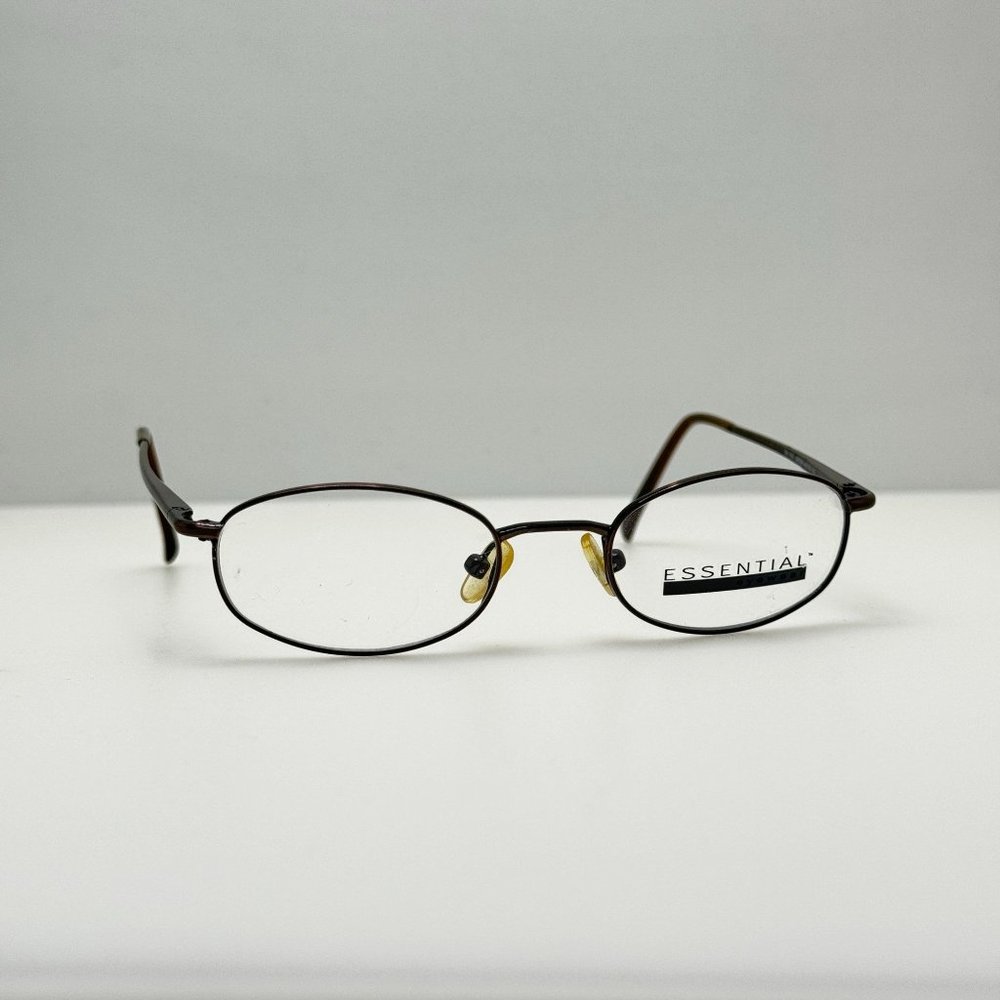 Essentials Eyeglasses Eye Glasses Frames EN 7654 Brown 45-18-13 Youth Kids